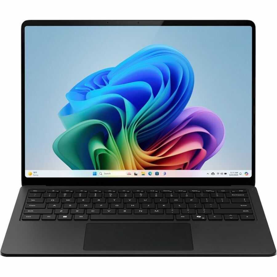 Microsoft Surface Laptop 7 13.8" Touchscreen Copilot+ PC Notebook - Qualcomm Snapdragon X Elite - 32 GB - 1 TB SSD - English, French Keyboard - Black ZHB-00002