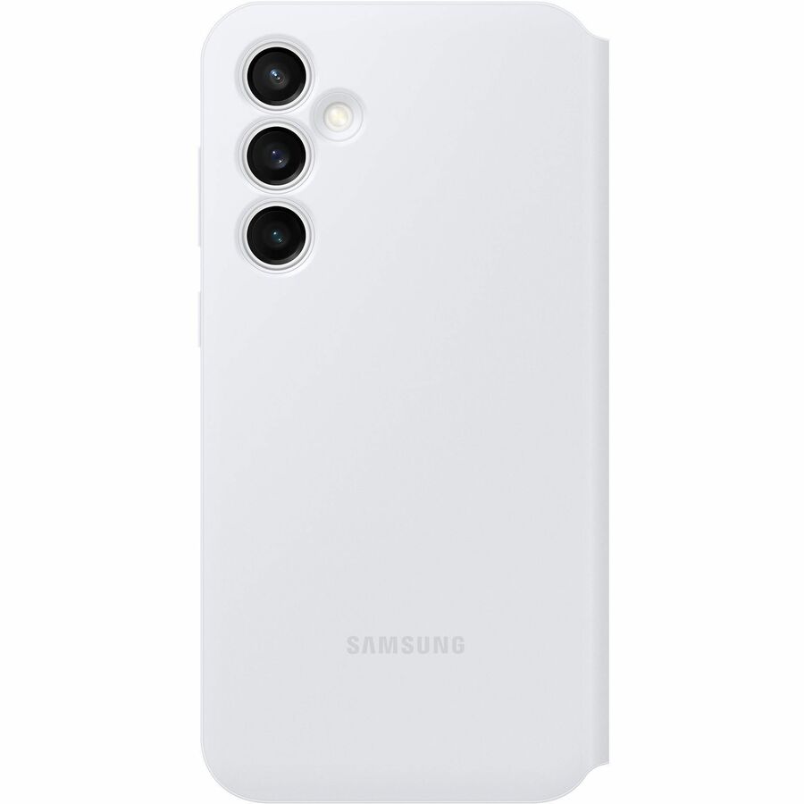 Samsung Smart View Carrying Case (Wallet) Samsung Galaxy S23 FE Smartphone, Card - White EF-ZS711CWEGCA