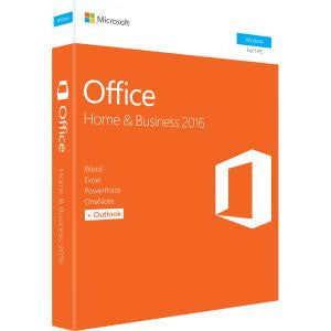 Microsoft Office 2016 Home & Business  - Office Suite Box - PC - English