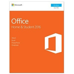 Microsoft Office 2016 Home & Student  - Office Suite Box - PC - English