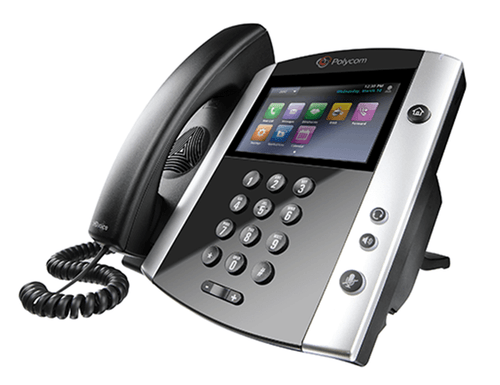 Poly VVX 601 IP Phone - Corded - Desktop - Black 2200-48600-019