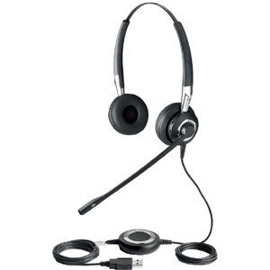 Jabra Biz 2400 II USB Mono Headset (With Leatherette Cushions)