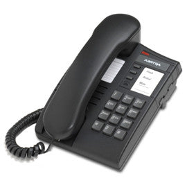 Mitel 8004 Analog Desk Phone - Charcoal