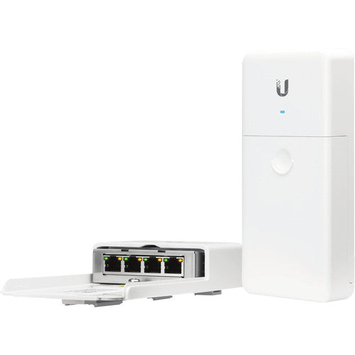 Ubiquiti Outdoor 4-Port PoE Passthrough Switch N-SW