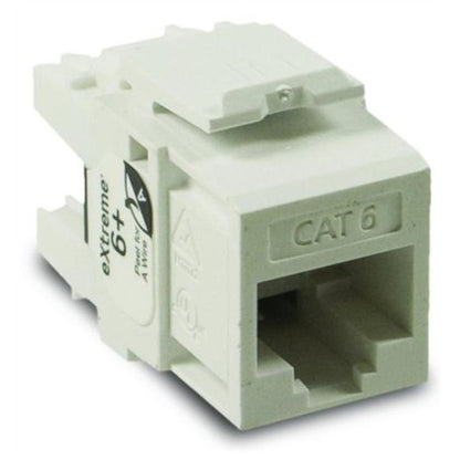 Leviton 61110RW6 White CAT6 Extreme Jack