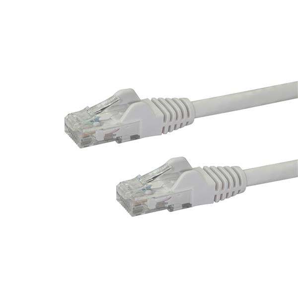 StarTech.com 4ft CAT6 Ethernet Cable - White Snagless Gigabit - 100W PoE UTP 650MHz Category 6 Patch Cord UL Certified Wiring/TIA N6PATCH4WH