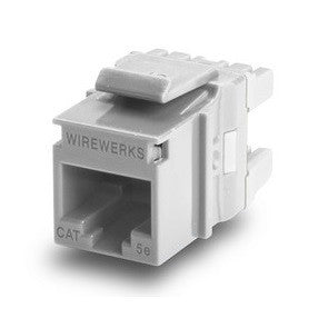 Wirewerks Cat5E Rj45 Utp Kw Mod White