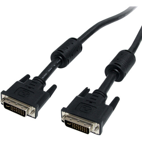 StarTech.com 6 ft DVI-I Dual Link Digital Analog Monitor Cable M/M DVIIDMM6