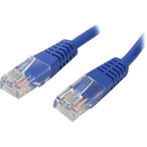 StarTech.com 8 ft Blue Molded Cat5e UTP Patch Cable M45PATCH8BL