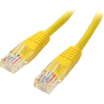 StarTech.com 15 ft Yellow Molded Cat5e UTP Patch Cable M45PATCH15YL