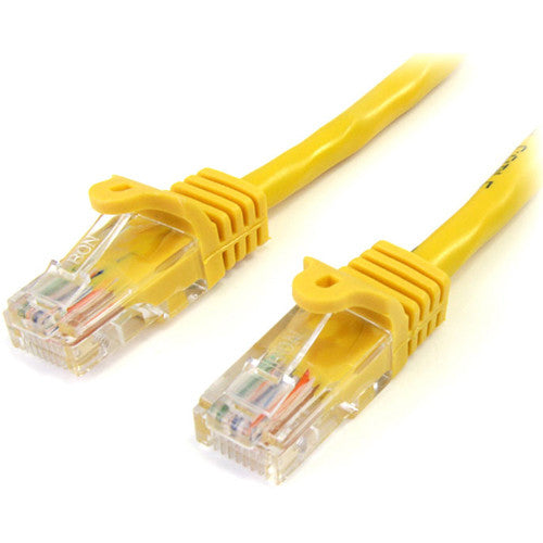 StarTech.com 25 ft Yellow Snagless Cat5e UTP Patch Cable 45PATCH25YL