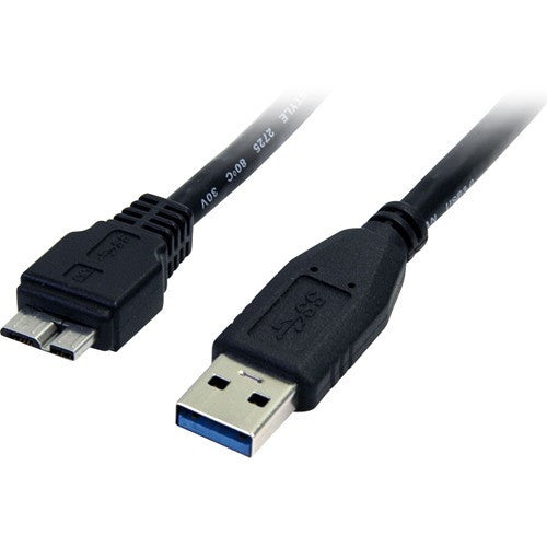 StarTech.com 3 ft Black SuperSpeed USB 3.0 Cable A to Micro B USB3SAUB3BK