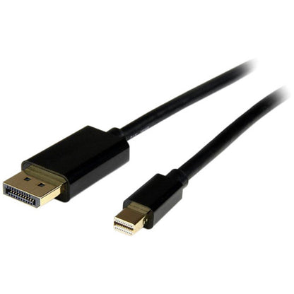 StarTech.com 4m (13ft) Mini DisplayPort to DisplayPort 1.2 Cable, 4K x 2K mDP to DisplayPort Adapter Cable, Mini DP to DP Cable MDP2DPMM4M