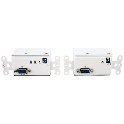 StarTech.com VGA Wall Plate Video Extender Transmitter and Receiver over Cat5 STUTPWALL