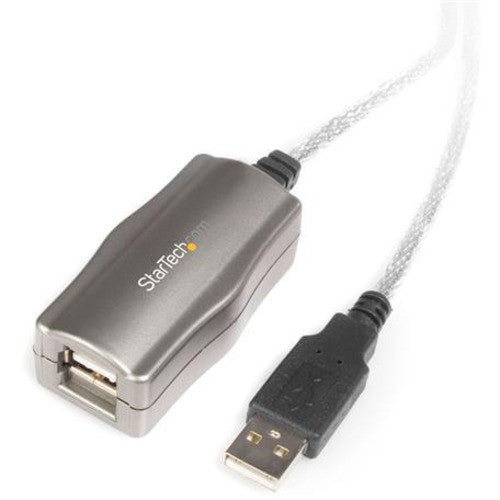 StarTech.com 15 ft USB 2.0 Active Extension Cable - M/F USB2FAAEXT15