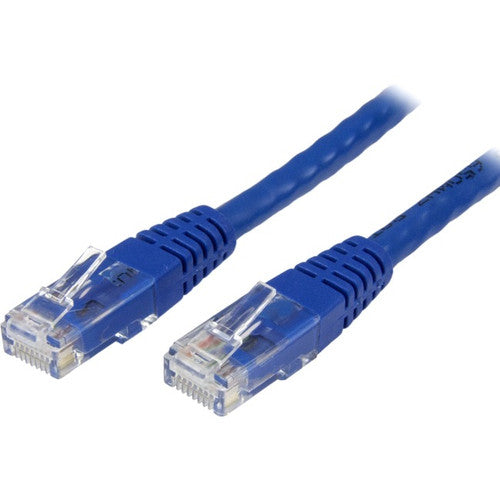 StarTech.com 75ft CAT6 Ethernet Cable - Blue Molded Gigabit - 100W PoE UTP 650MHz - Category 6 Patch Cord UL Certified Wiring/TIA C6PATCH75BL