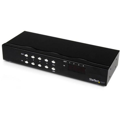 StarTech.com 4x4 VGA Video Matrix Switch Splitter with Audio ST424MX