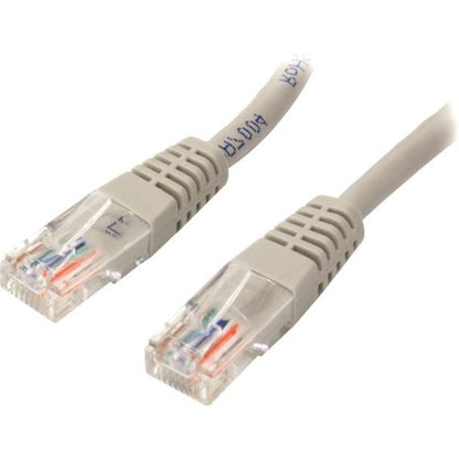 StarTech.com 50 ft Gray Molded Cat5e UTP Patch Cable M45PATCH50GR