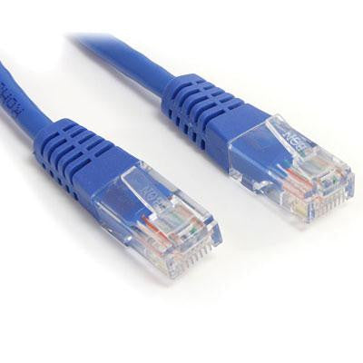 StarTech.com 50ft Blue Molded Cat5e UTP Patch Cable M45PATCH50BL