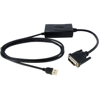 StarTech.com 6 ft USB DVI External Multi Monitor Video Adapter Cable USB2DVIMM6