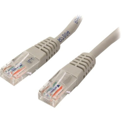 StarTech.com 5 ft Cat5e Gray Molded RJ45 UTP Cat 5e Patch Cable - 5ft Patch Cord M45PATCH5GR