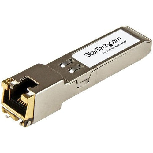 StarTech.com Extreme Networks 10050 Compatible SFP Module - 1000BASE-T - 1GE Gigabit Ethernet SFP to RJ45 Cat6/Cat5e Transceiver - 100m 10050-ST