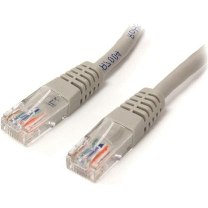 StarTech.com 35 ft Gray Molded Cat5e UTP Patch Cable M45PATCH35GR