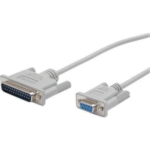 StarTech.com 6 ft DB25 to DB9 Serial Modem Cable - M/F MC6MF