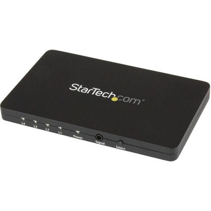 StarTech.com 4-Port HDMI automatic video switch w/ aluminum housing and MHL support - 4K 30Hz VS421HD4K