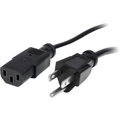 StarTech.com 3 ft Standard Computer Power Cord - NEMA5-15P to C13 PXT1013