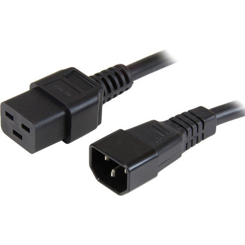 Star Tech.com 3 ft Heavy Duty 14 AWG Computer Power Cord - C14 to C19 PXTC14C19143