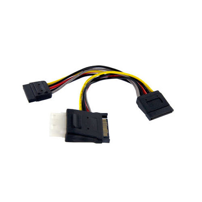 StarTech.com SATA to LP4 with 2x SATA Power Splitter Cable PYOLP42SATA