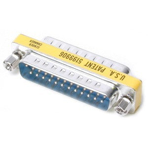 StarTech.com StarTech.com DB25 Slimline Gender Changer M/M - Cable Adapter GC25SM