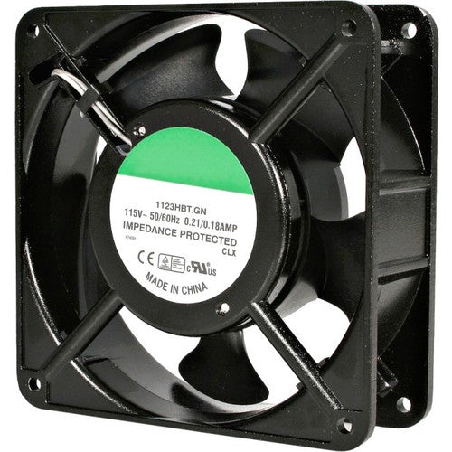 StarTech.com 120mm Axial Rack Muffin Fan for Server Cabinet - 115V - AC Cooling - Low Noise & Quiet PC Computer Case Fan (ACFANKIT12) ACFANKIT12