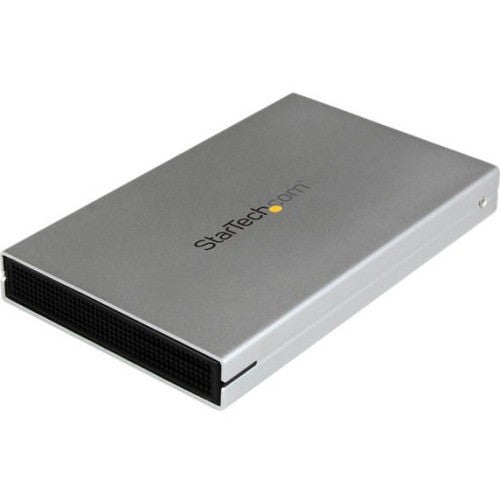 StarTech.com 2.5" External Hard Drive Enclosure - Supports UASP - eSATAp or USB 3.0 - Aluminum - eSATA Enclosure - SSD/HDD S251SMU33EP