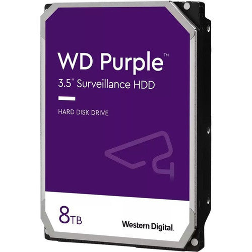 WD Purple WD84PURZ 8 TB Hard Drive - 3.5" Internal - SATA (SATA/600) WD84PURZ