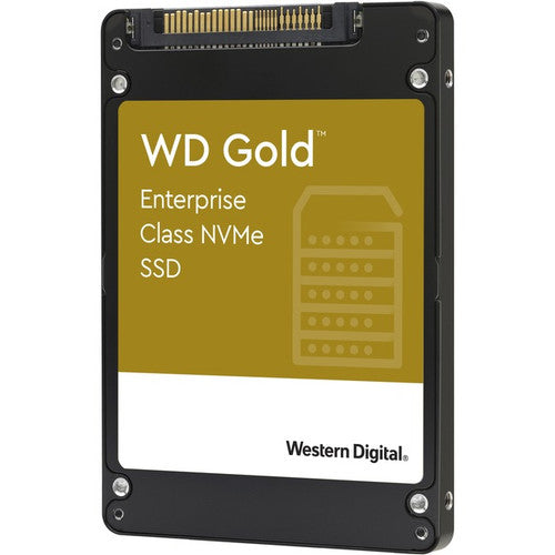 WD Gold WDS768T1D0D 7.68 TB Solid State Drive - Internal - U.2 (SFF-8639) NVMe (PCI Express NVMe 3.1 x4) - Read Intensive WDS768T1D0D