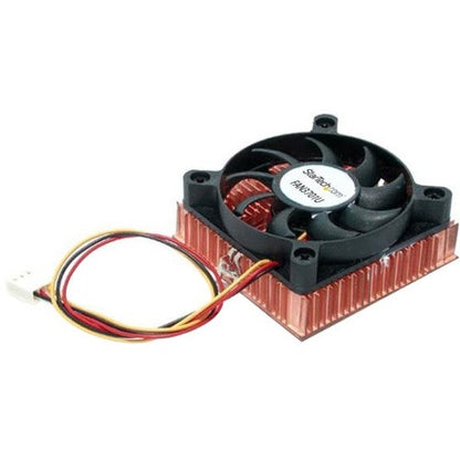 StarTech.com 1U 60x10mm Socket 7/370 CPU Cooler Fan w/ Copper Heatsink & TX3 FAN3701U