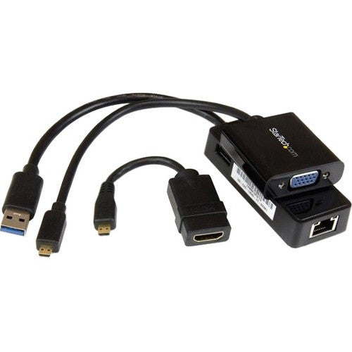 StarTech.com Accessory Kit for Lenovo Yoga 3 Pro - Micro HDMI to VGA - Micro HDMI to HDMI - USB 3.0 Gb LAN LENYMCHDVUGK