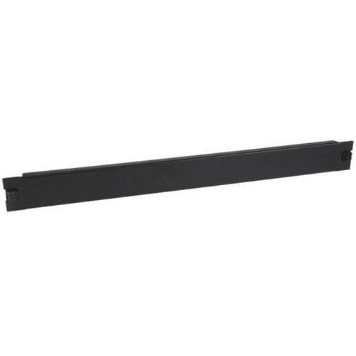 StarTech.com Blanking Panel - 1U - 19in - Tool-less - Steel - Black - TAA Compliant - Blank Rack Panel - Filler Panel RKPNLTL1U