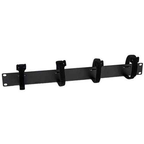 StarTech.com Cable Management Panel with Hook and Loop Strips for Server Racks - 1U CMVELC1U