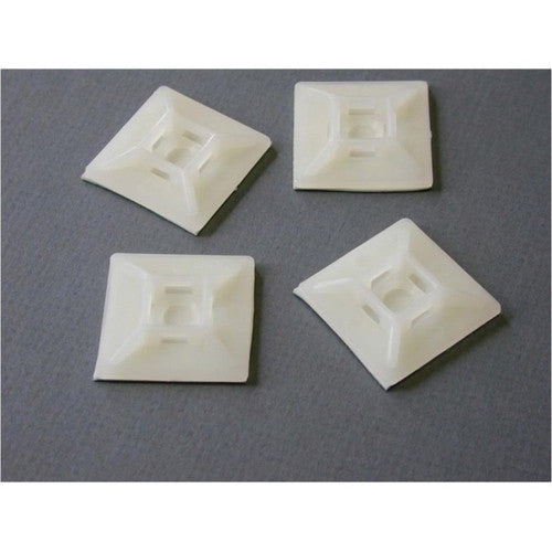 StarTech.com Self-adhesive Nylon Cable Tie Mounts - Pkg of 100 HC102