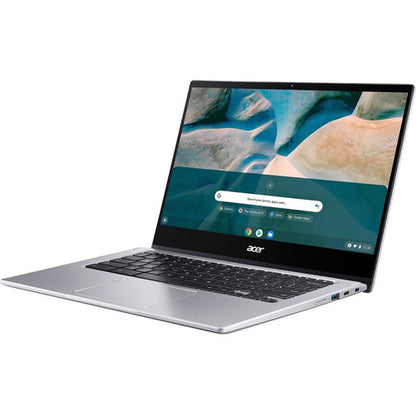 Acer Chromebook Spin 514 CP514-1H CP514-1H-R8AL 14" Touchscreen 2 in 1 Chromebook - Full HD - 1920 x 1080 - AMD Athlon Silver 3050C Dual-core (2 Core) 2.30 GHz - 4 GB RAM - 64 GB Flash Memory - Pure Silver NX.A4AAA.003