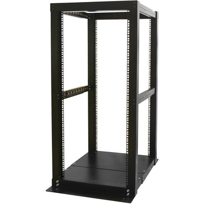 StarTech.com 4 Post Open Frame Rack - 25U Rack Cabinet - Heavy Gauge Mounting Rails - Open Frame - Server Rack (4POSTRACK25) 4POSTRACK25