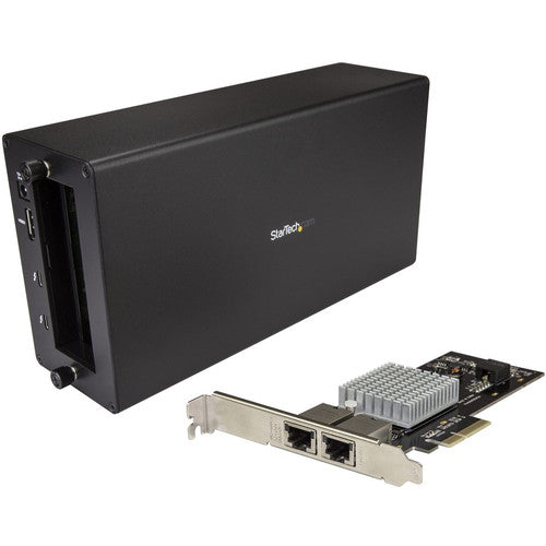 StarTech.com Thunderbolt 3 to 2-port 10GbE NIC Chassis - External PCIe Enclosure plus Card BNDTB310GNDP