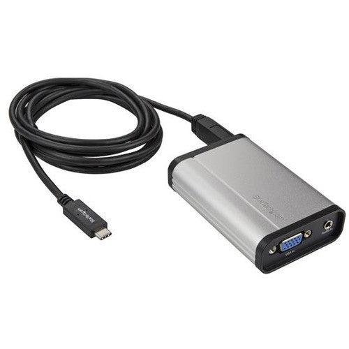 StarTech.com VGA to USB C Video Capture Device - USB Capture Card - Windows and Mac - DirectShow Compatible - 1080p 60fps - USBC2VGCAPRO USBC2VGCAPRO