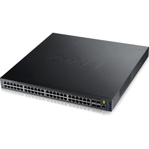 ZYXEL 48-Port GbE L2+ Switch with 10GbE Uplink XGS3700-48