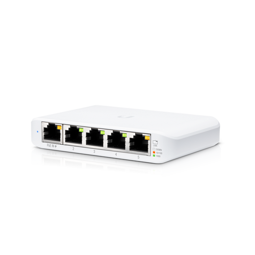 Ubiquiti UniFi Compact 5-Port Gigabit Switch (USW-FLEX-MINI)