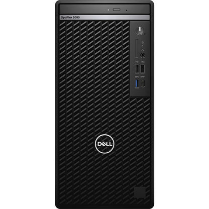 Dell OptiPlex 5000 5090 Desktop Computer - Intel Core i5 10th Gen i5-10505 Hexa-core (6 Core) 3.20 GHz - 8 GB RAM DDR4 SDRAM - 256 GB M.2 PCI Express NVMe 3.0 x4 SSD - Tower - Black GM61D