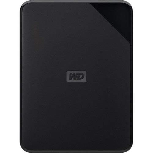 WD Elements SE WDBEPK0010BBK-WESN 1 TB Portable Hard Drive - 2.5" External - Black WDBEPK0010BBK-WESN